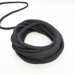 Шнур для одежды d-4.5мм, цвет Серый (на отрез)  в Сызрани