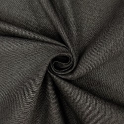 Ткань Рогожка (мебельная), цвет Тёмно-Серый (на отрез)  в Сызрани