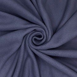 Ткань Флис Односторонний 130 гр/м2, цвет Темно-серый (на отрез)  в Сызрани