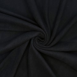 Флис Односторонний 130 гр/м2, цвет Черный (на отрез)  в Сызрани