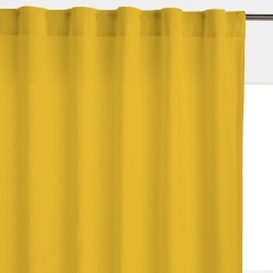 Штора уличная на Трубной ленте (В-220*Ш-145) Желтая, (ткань Оксфорд 600)  в Сызрани