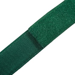 Контактная лента 40мм (38мм)  Зелёный (велькро-липучка, на отрез)  в Сызрани