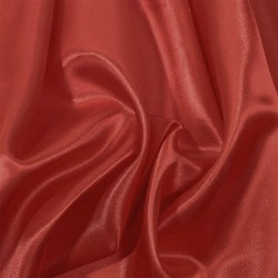 Ткань Атлас-сатин, цвет Красный (на отрез)  в Сызрани