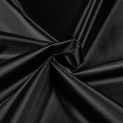*Ткань Оксфорд 210D PU, цвет Черный (на отрез)  в Сызрани